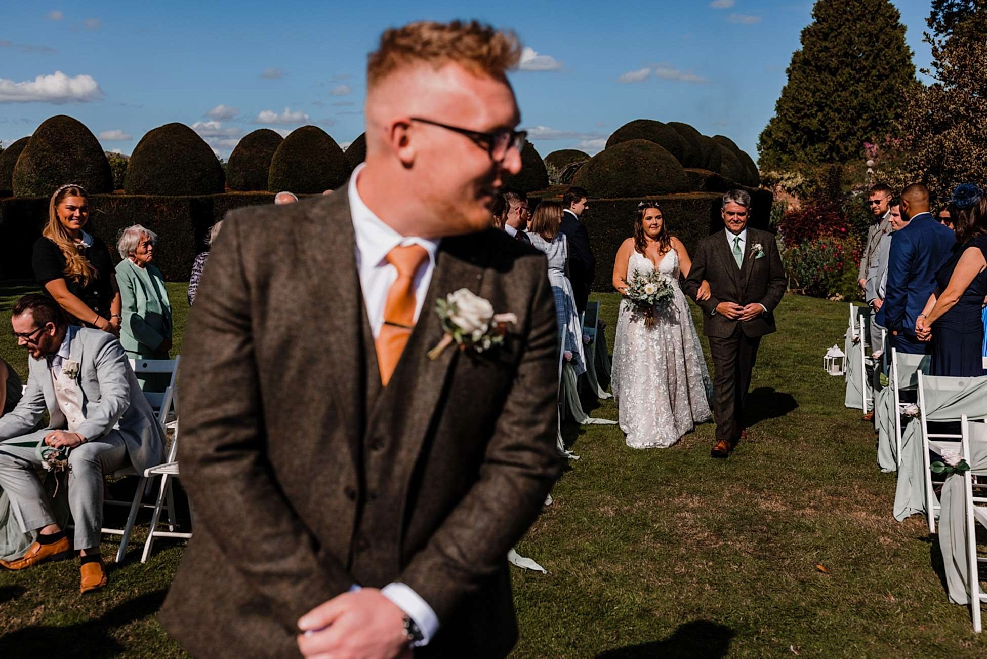 Birtsmorton Court wedding photo