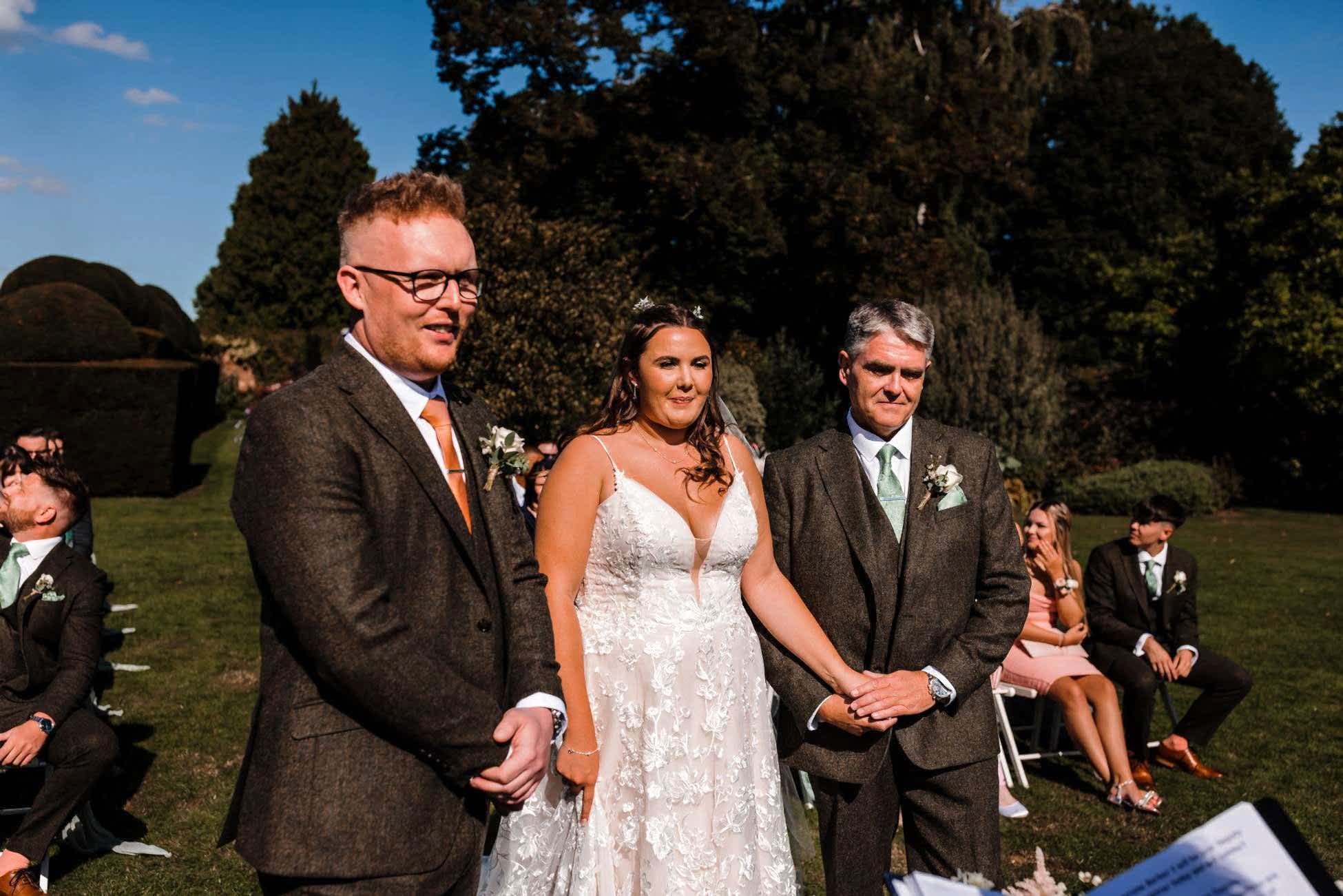Birtsmorton Court wedding photo