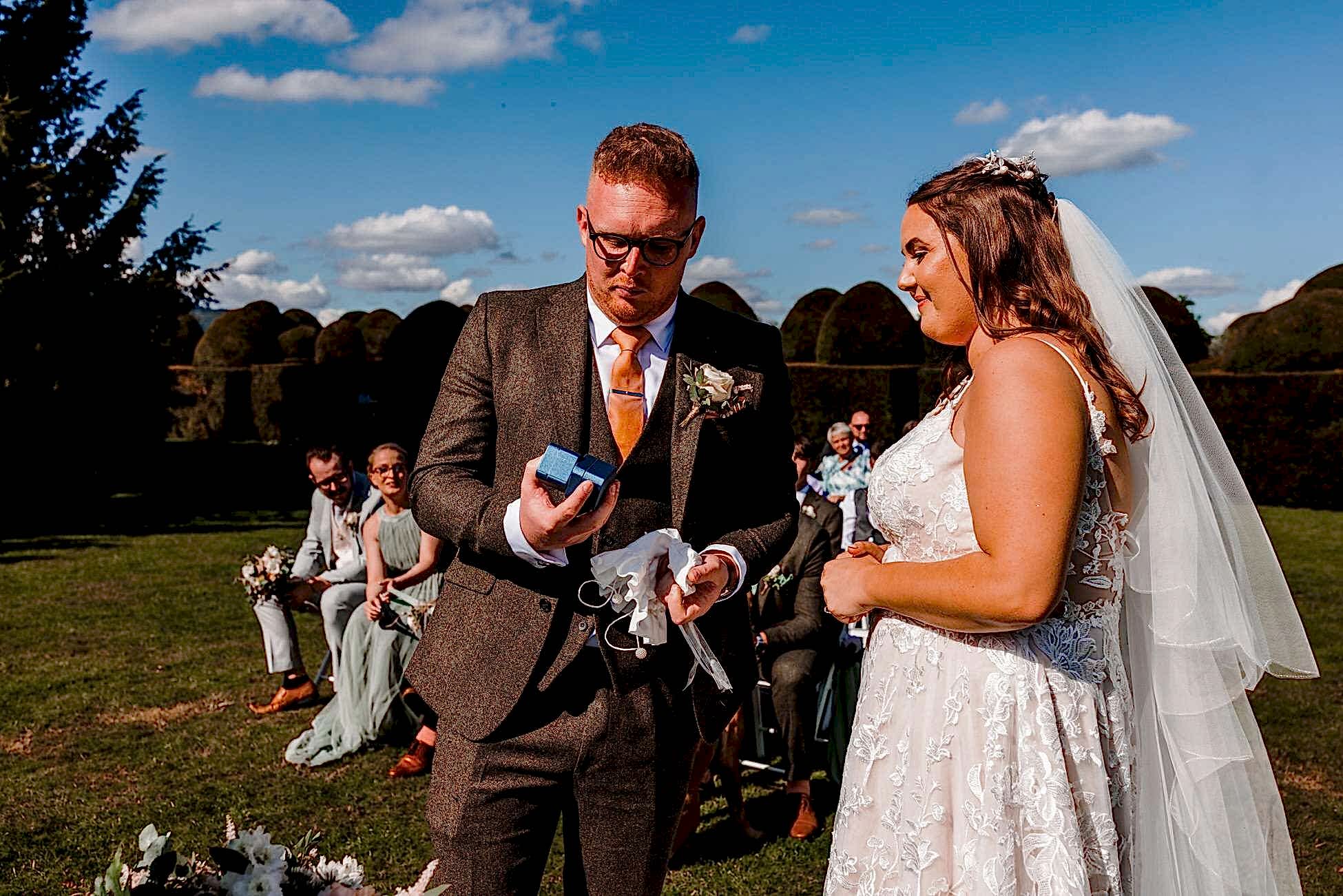 Birtsmorton Court wedding photo