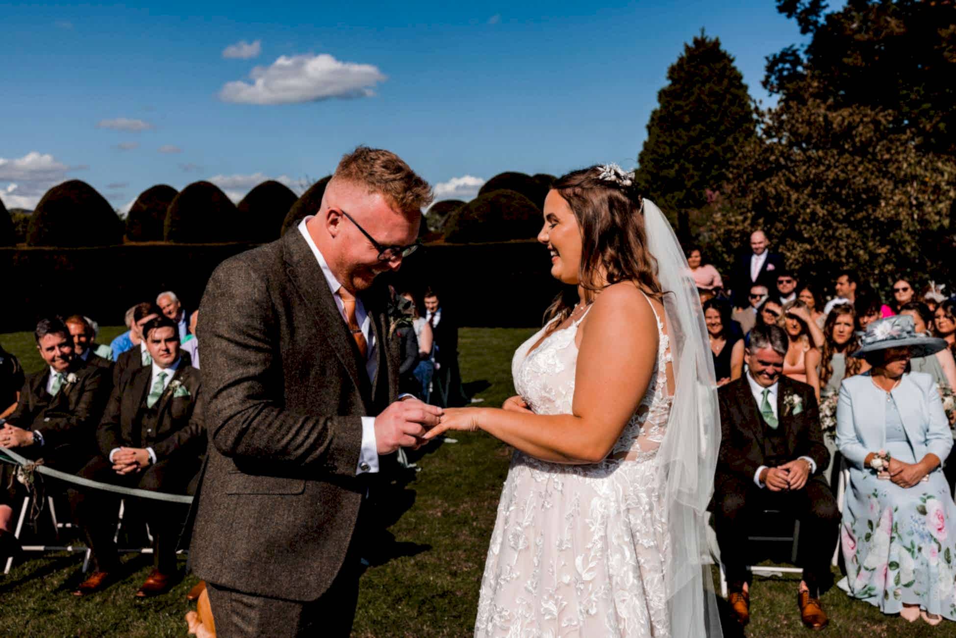 Birtsmorton Court wedding photo