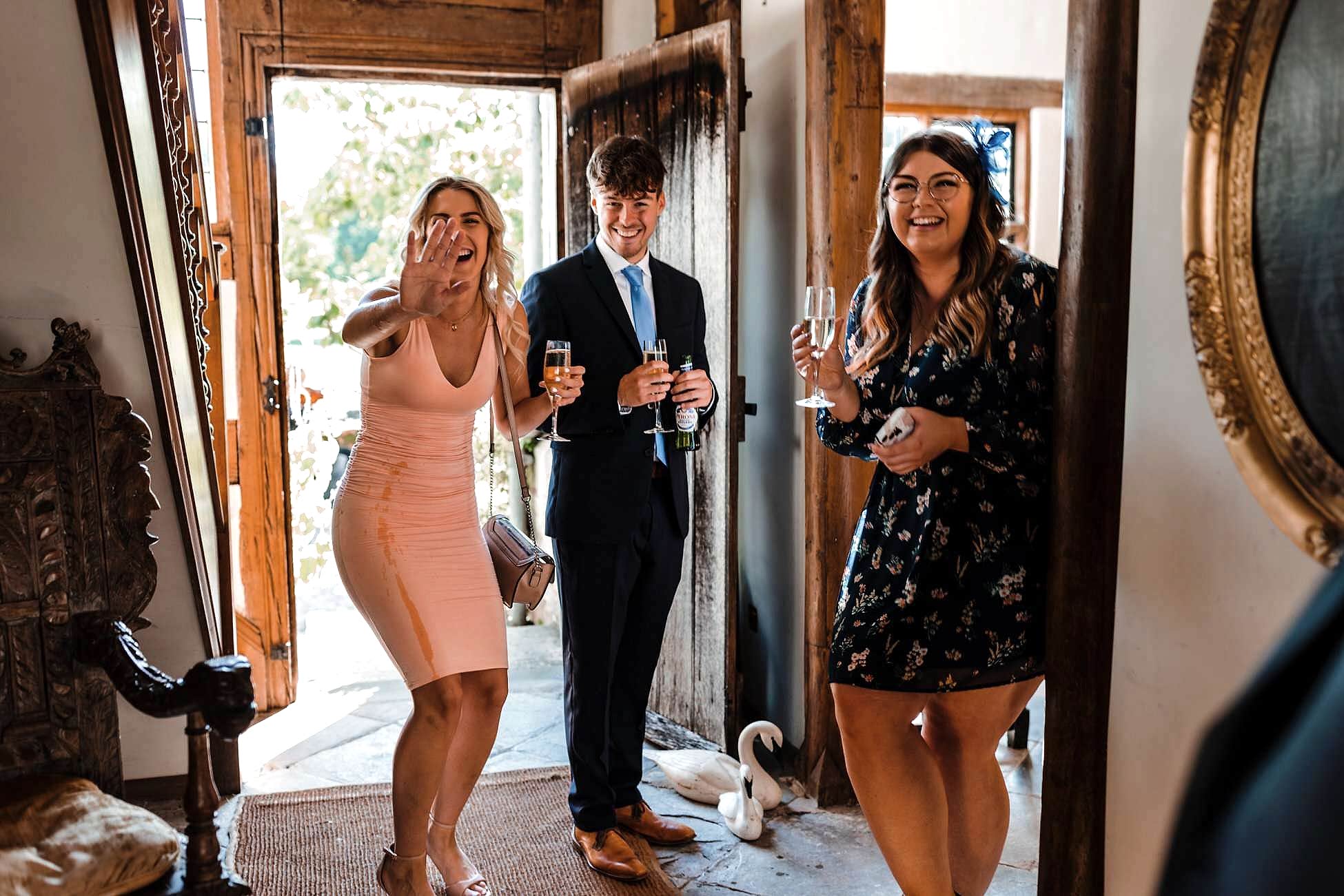 Birtsmorton Court wedding photo
