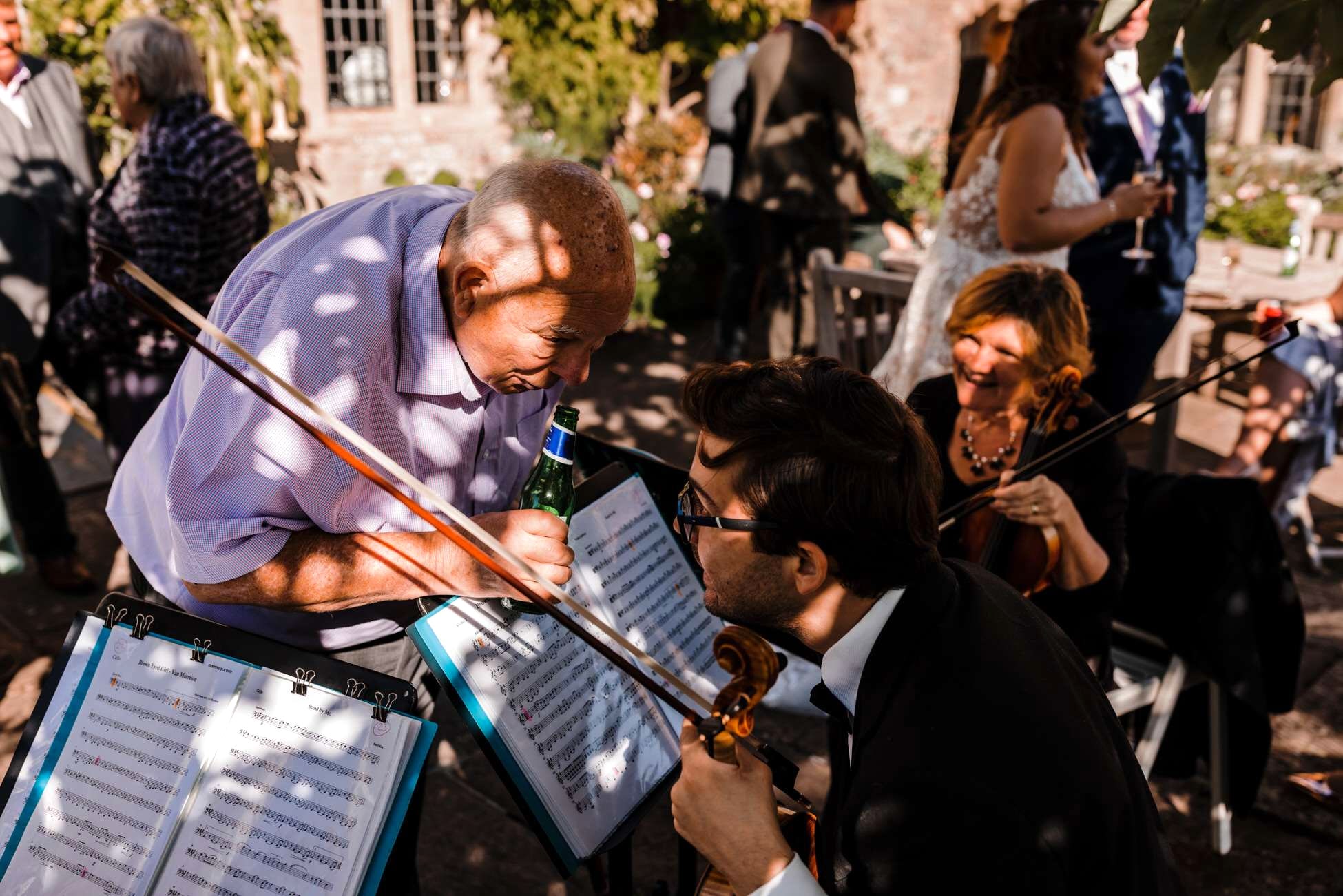 Birtsmorton Court wedding photo