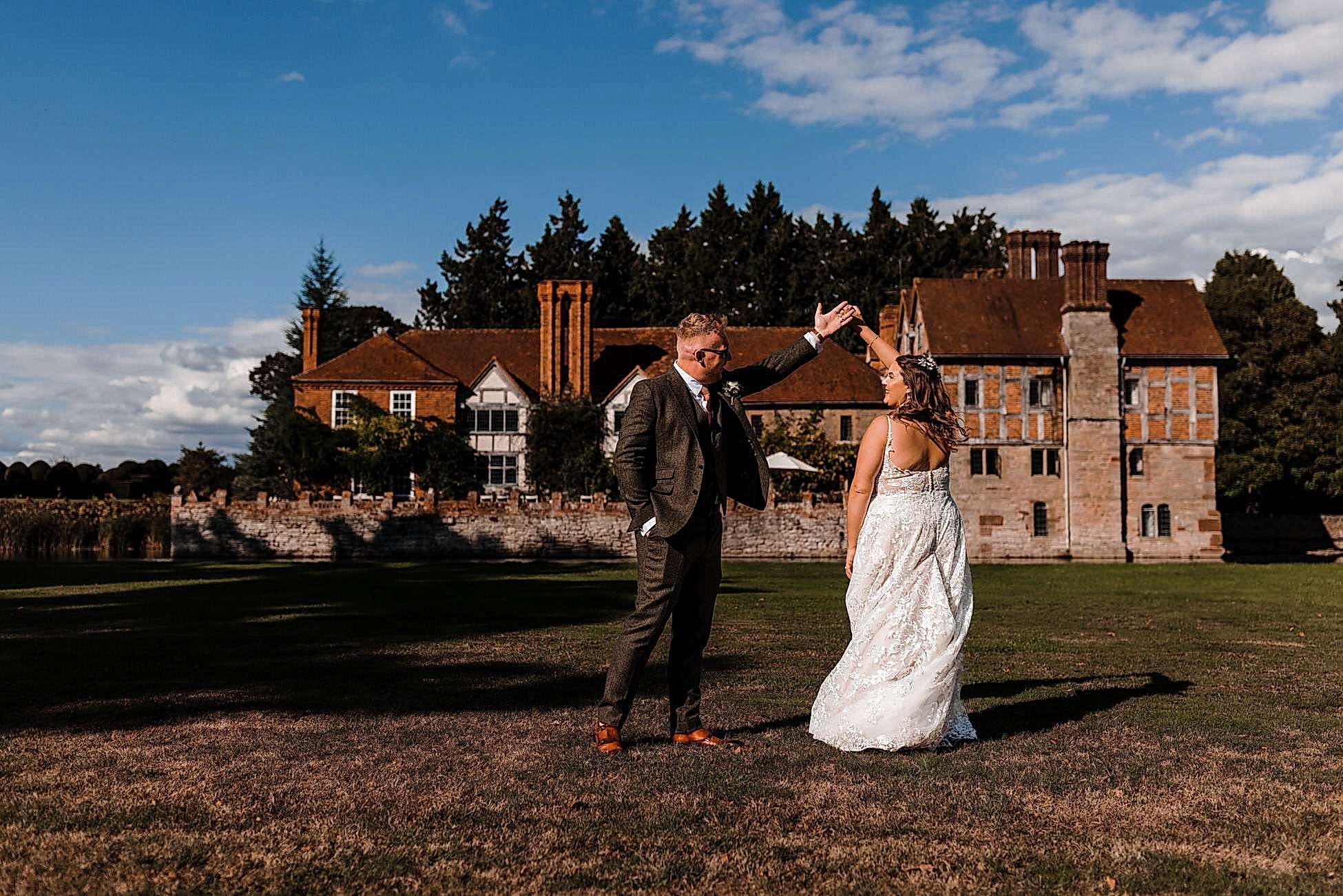 Birtsmorton Court wedding photo