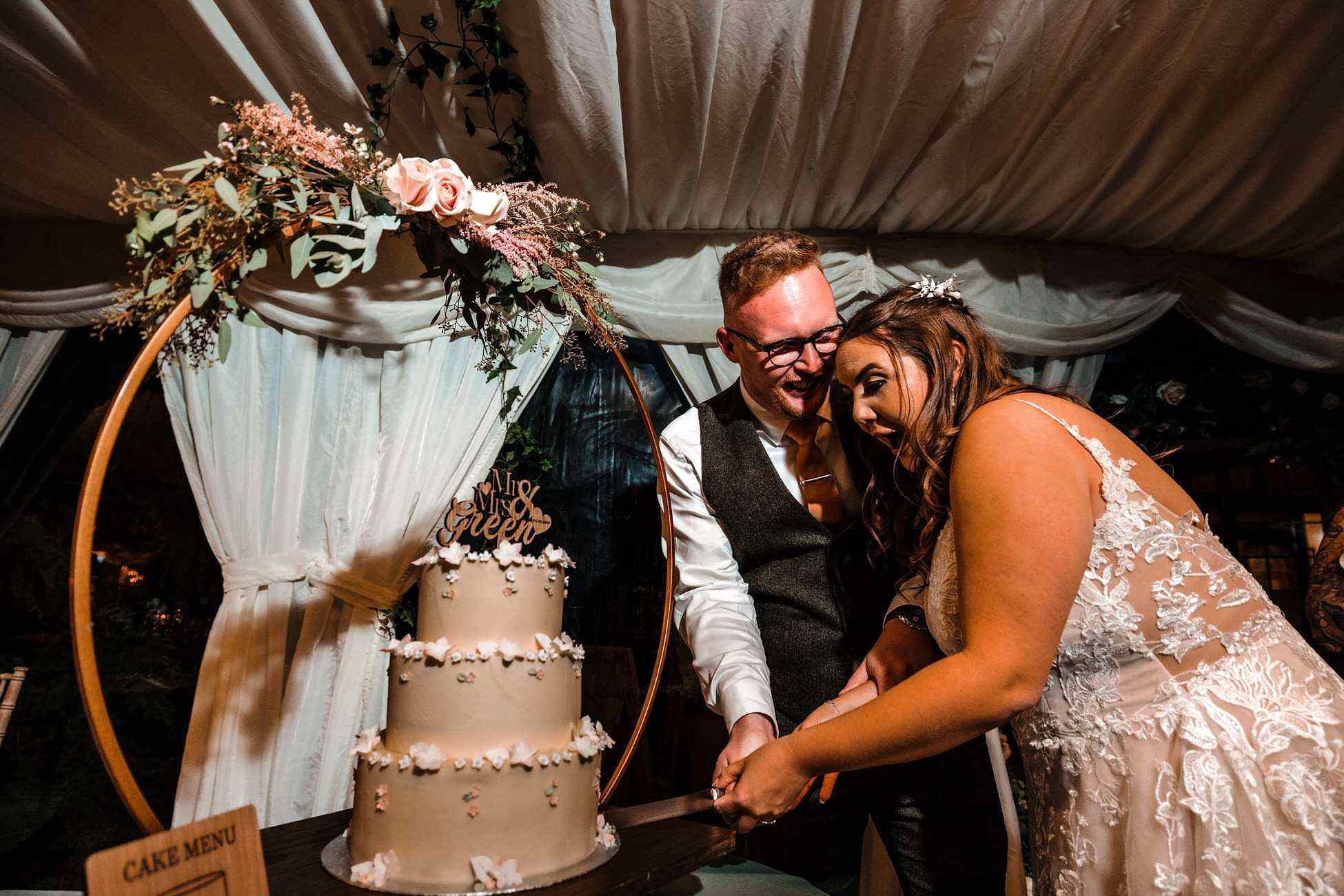 Birtsmorton Court wedding photo